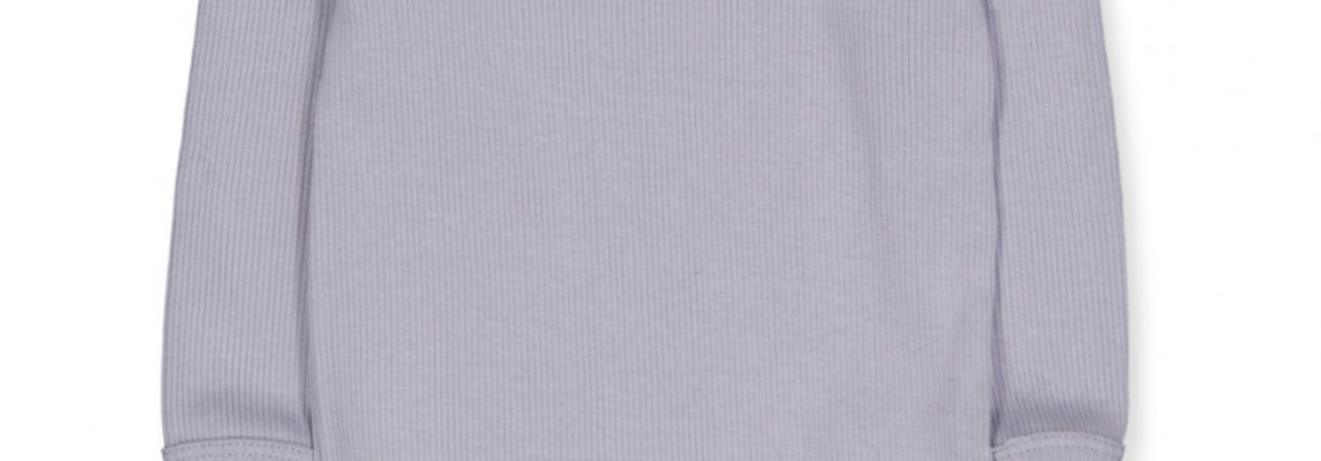Romper lange mouwen katoen - Lavender