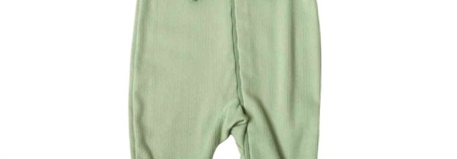 Jumpsuit katoen - Pale Green