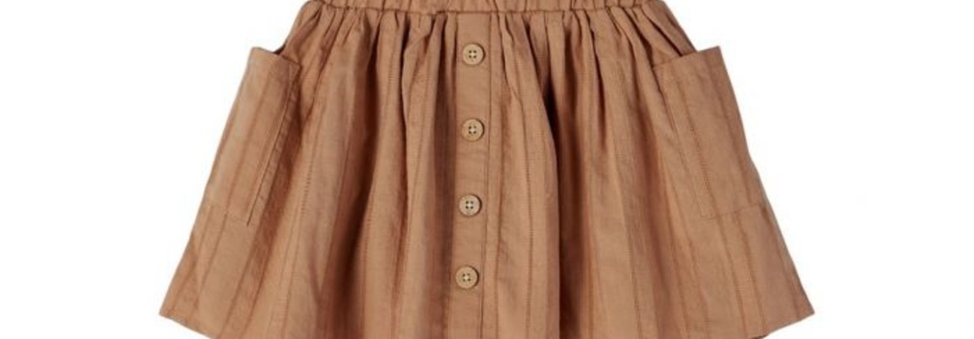 NMFHUNJA LOOSE SKIRT LIL - Mocha Mousse
