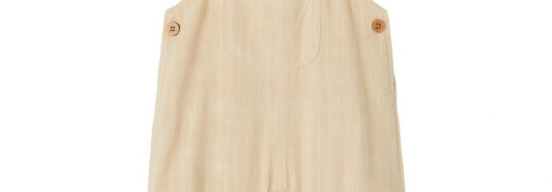 NBMHELENO LOOSE OVERALL PANT LIL - Pebble