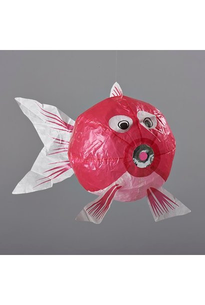 Japanse ballon Roze Vis