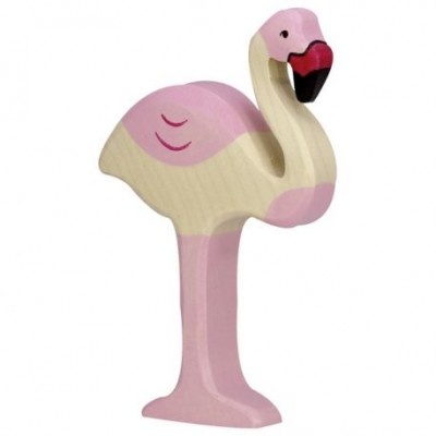 Houten Flamingo-1