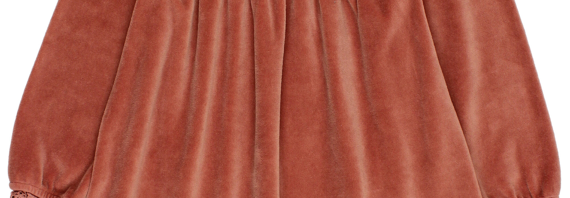 Velvet Dress - Old Rose