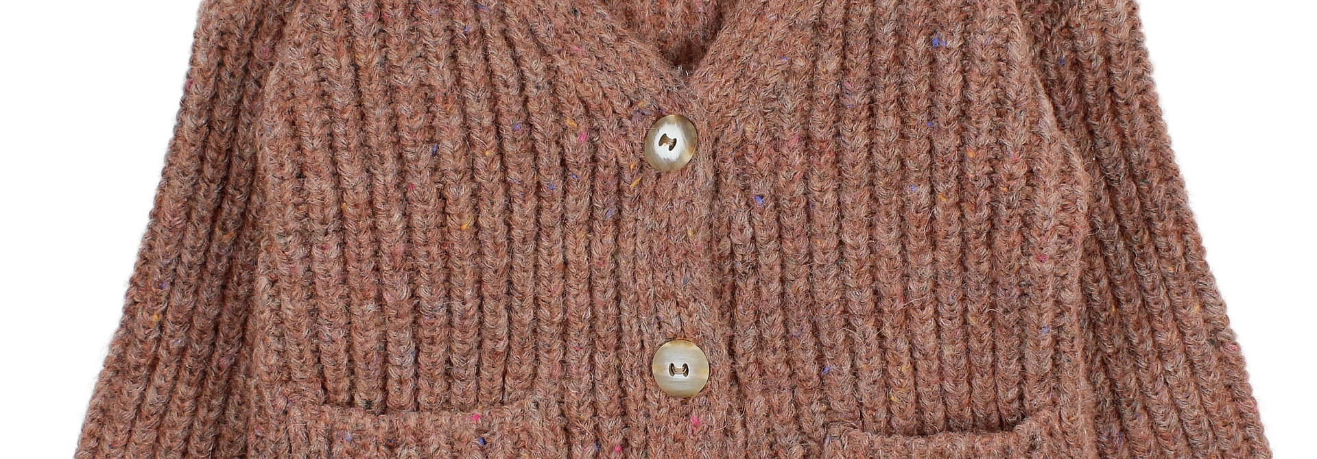 Pockets Cardigan - Old Rose