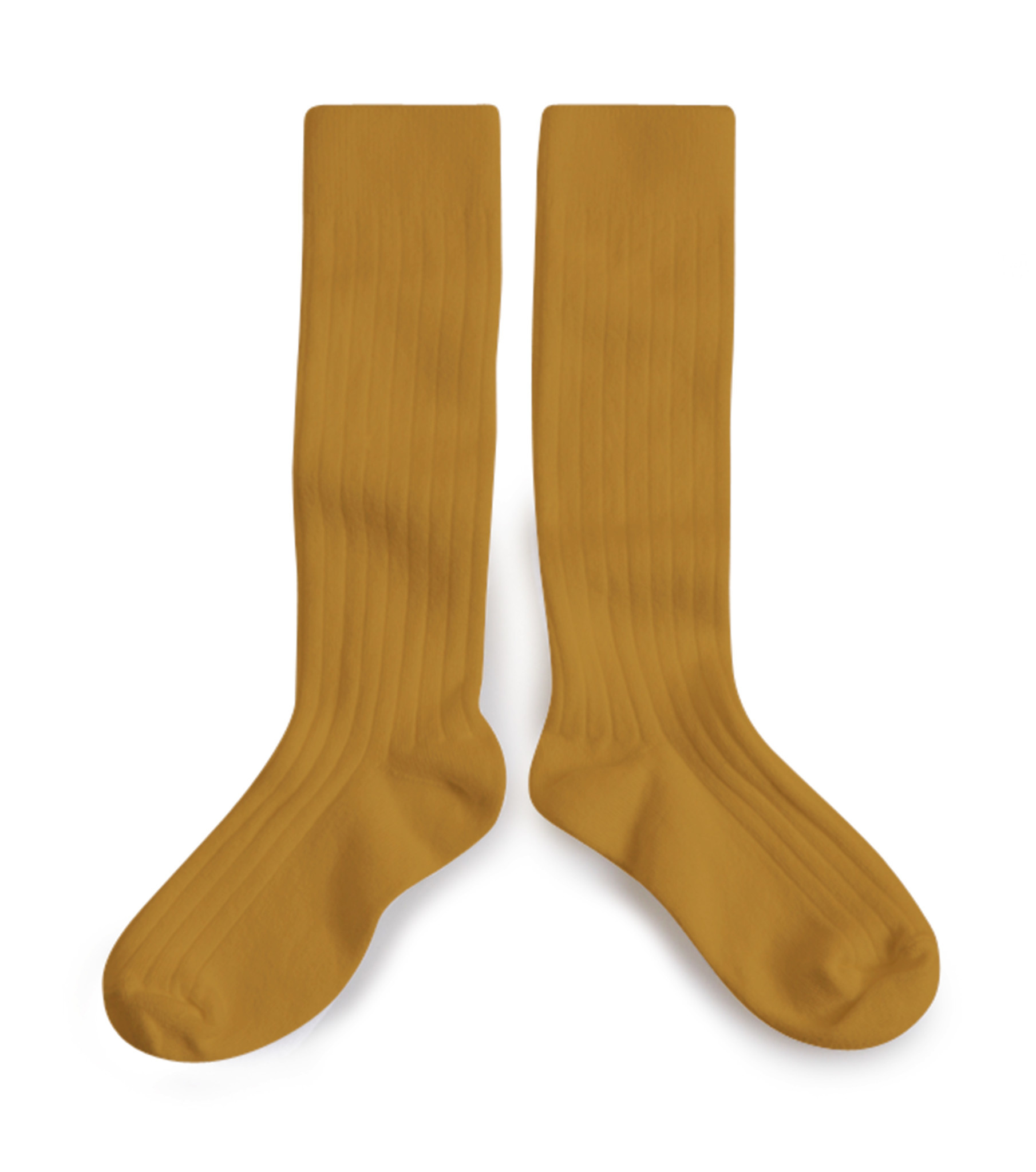 Knee Socks 'La Haute' Curcuma-4