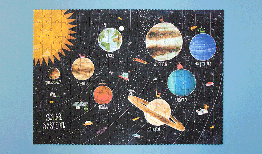 Puzzel Discover the Planets-3
