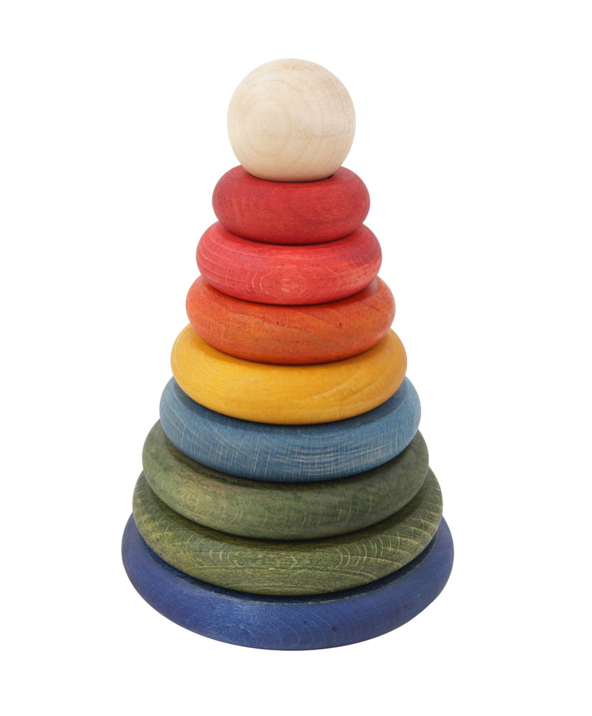 Rainbow Stacking Tower-1