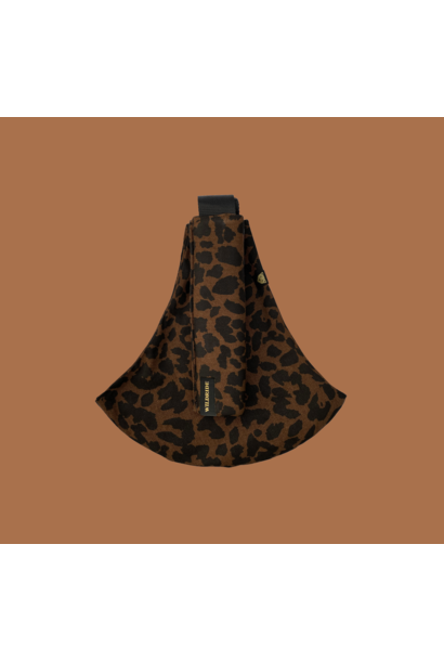 Toddler Carrier Leopard Print Brown