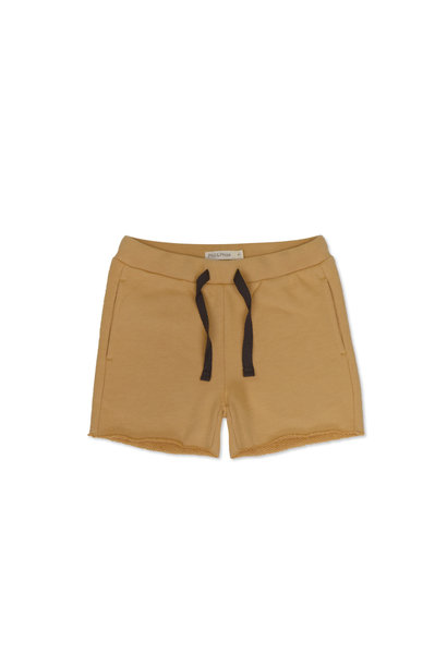 Chunky sweat shorts - artichoke