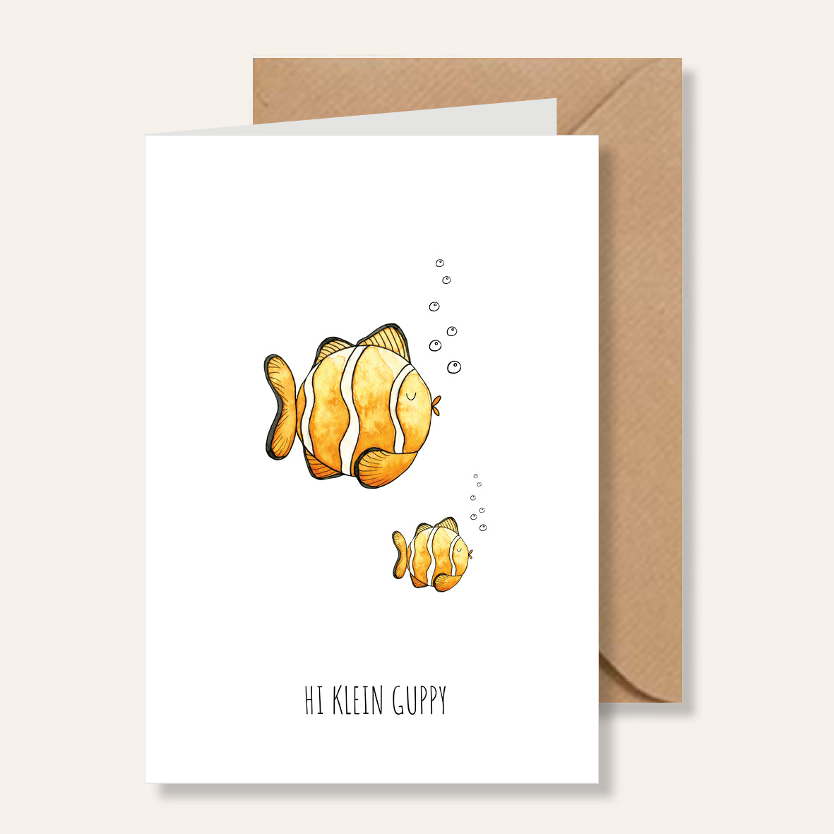 Card - Little Guppy-1