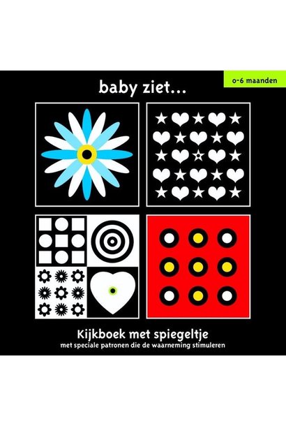 Baby ziet: Kijkboek met spiegeltje