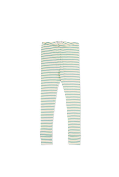 Rib Leggings Stripes - Sea Foam