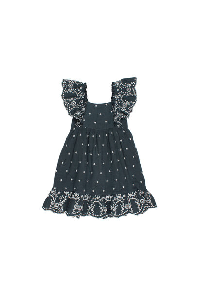 Embroidery Dress - Nuit