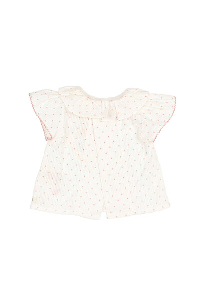 Nb Stars Blouse - Rose Clay