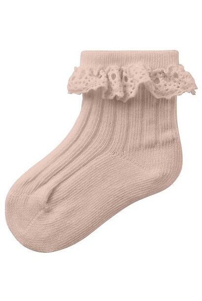 NBFFREJA SOCK LIL - Rose Dust