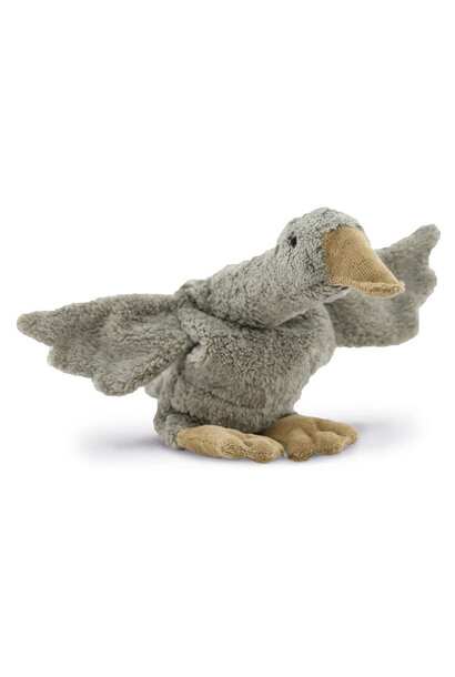 Cuddly Animal Goose Small | Grey