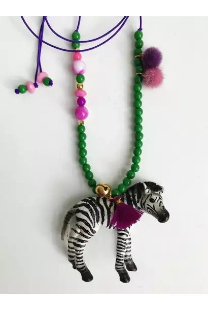 Zizi Zebra Necklace