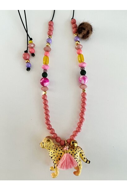 Lou Leopard Necklace