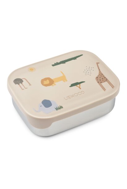 Arthur printed lunchbox - Safari Sandy Mix
