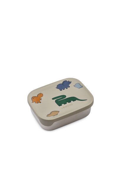 Arthur printed lunchbox - Dinosaurs / Mist