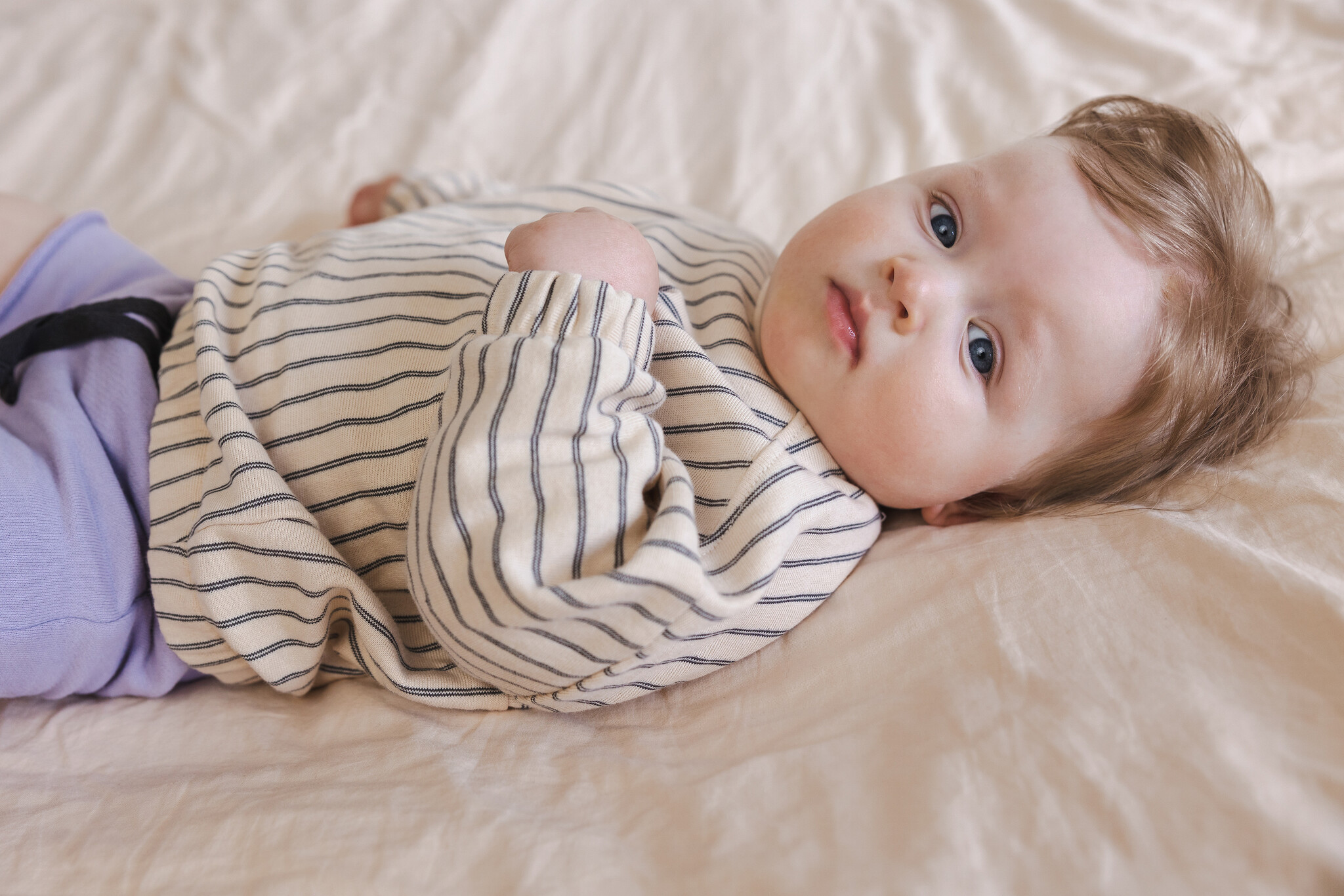 Chunky baby shorts - fresh lavender-2