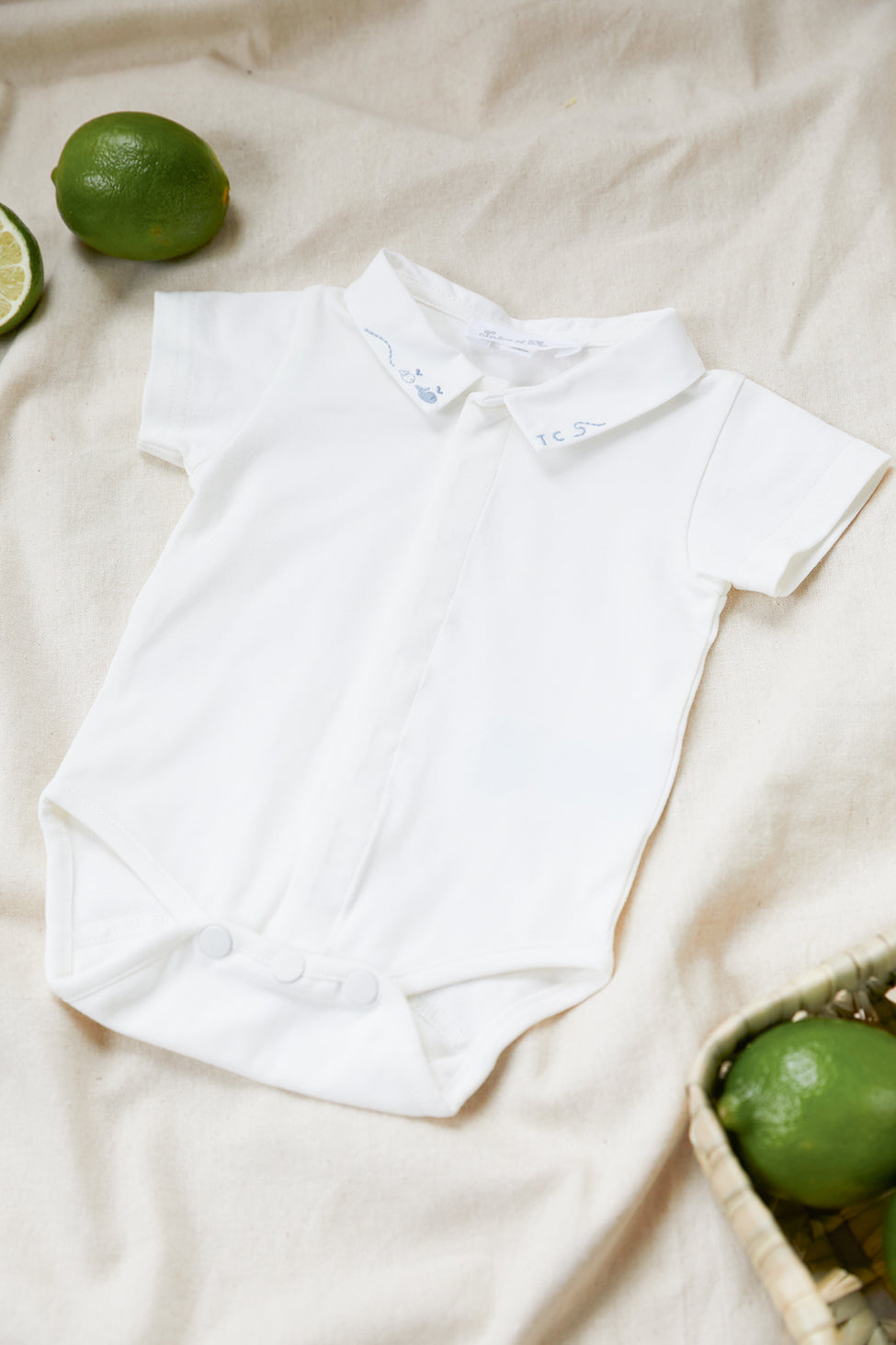 Romper korte mouw - Ecru-2