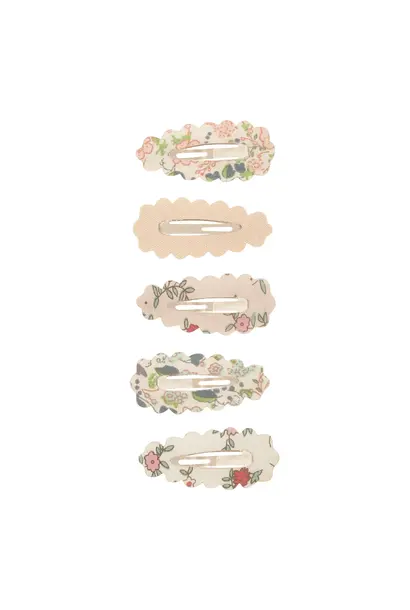 Scalloped Floral Mini Clic Clacs