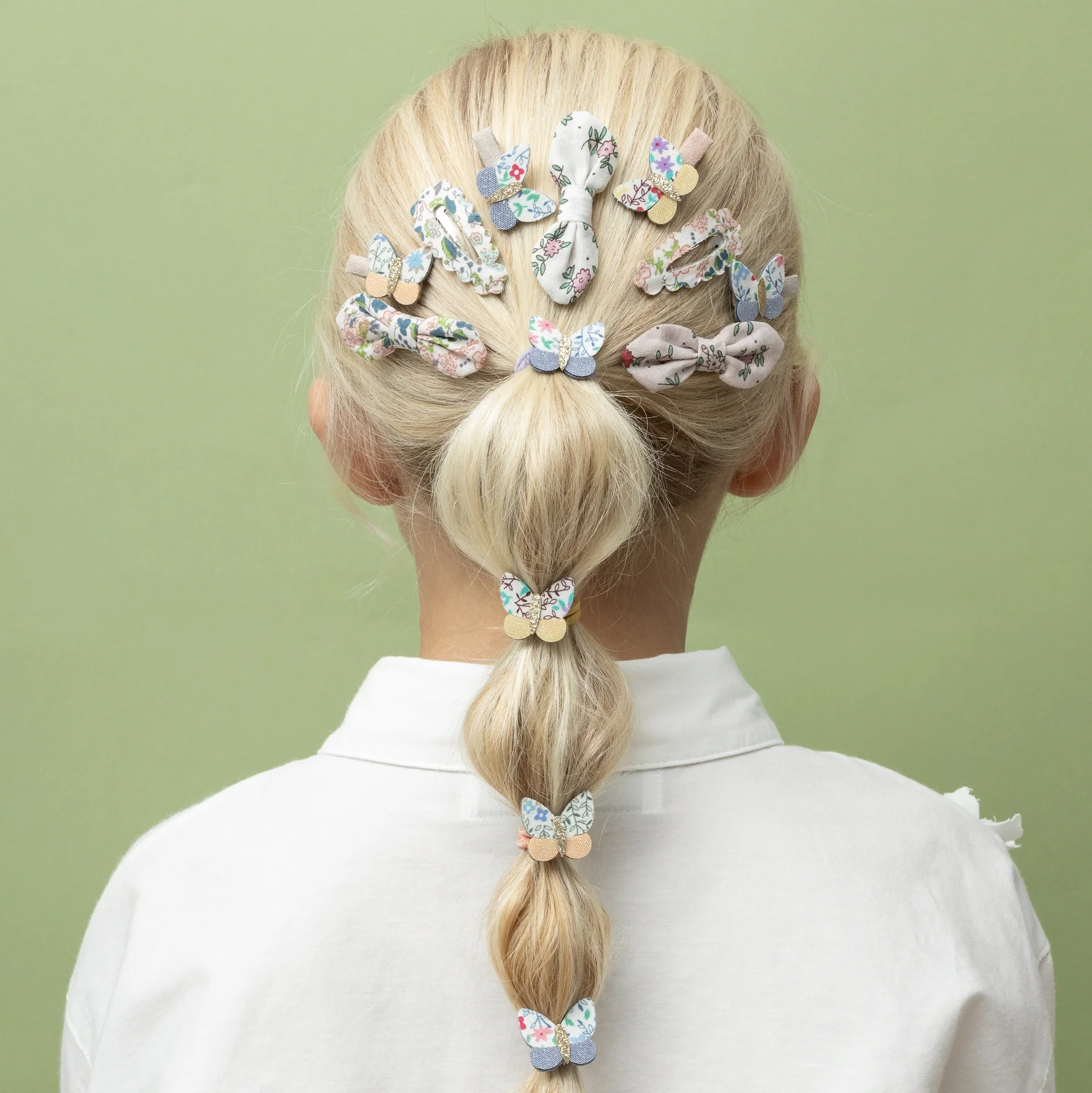 Scalloped Floral Mini Clic Clacs-2