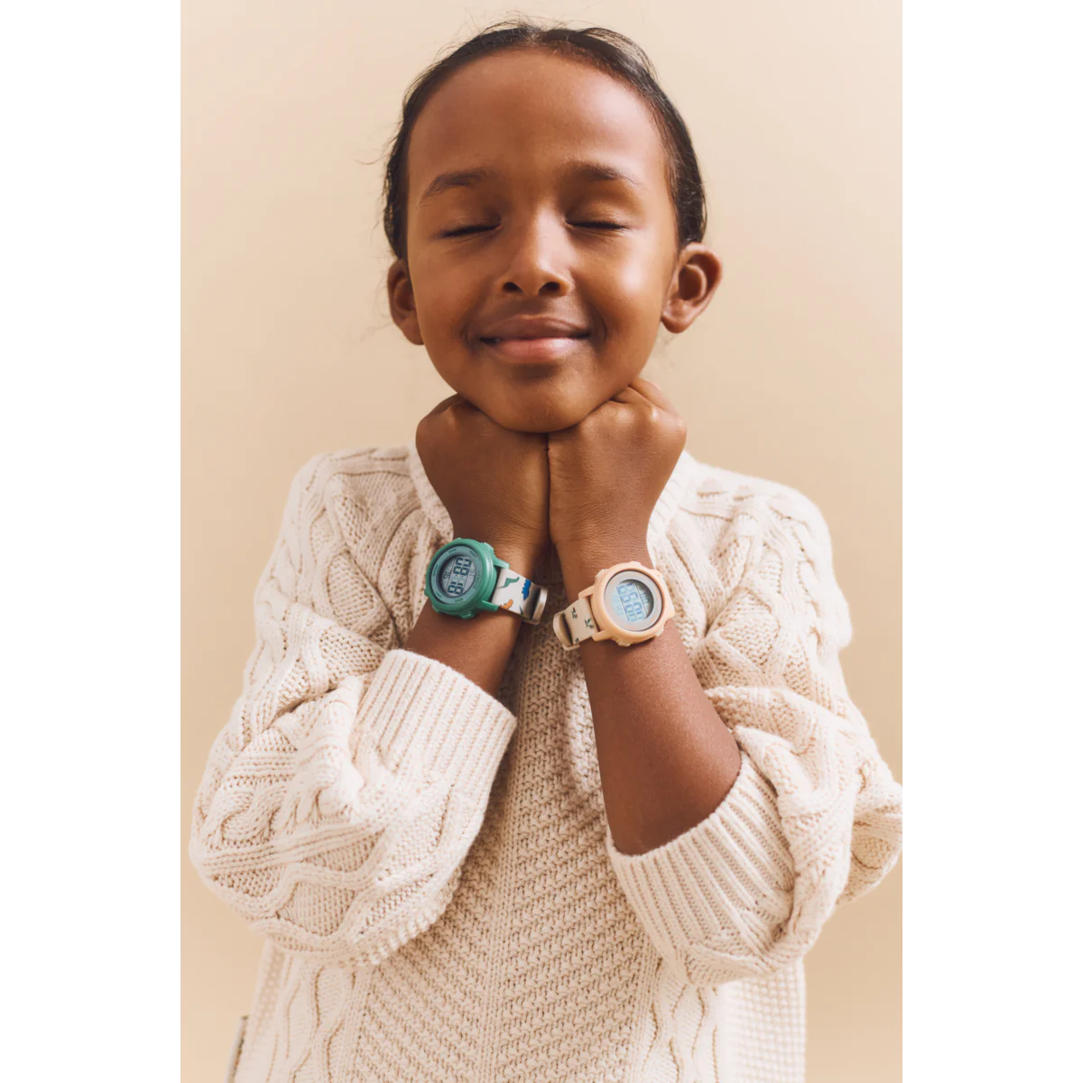 Sussi Wrist Watch - Peach/Sea Shell-3