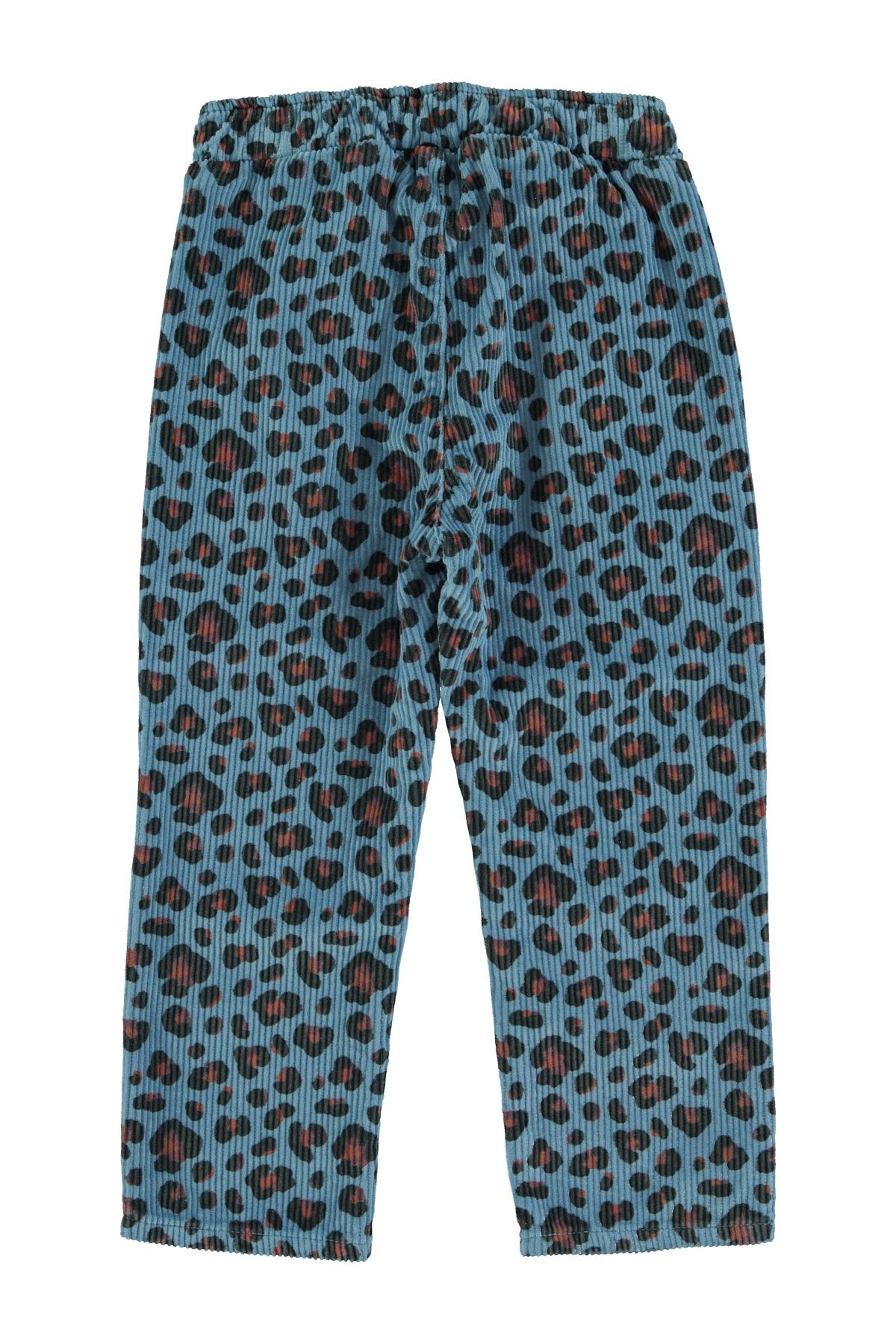 Unisex trousers | Blue w/ animal print-2