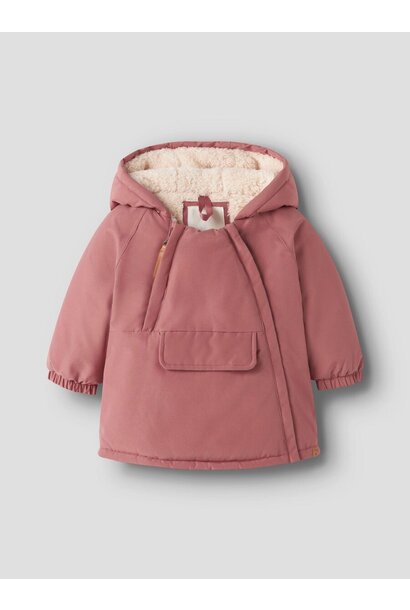 NBFLASNOW05 JKT SOLID FO LIL - Withered Rose