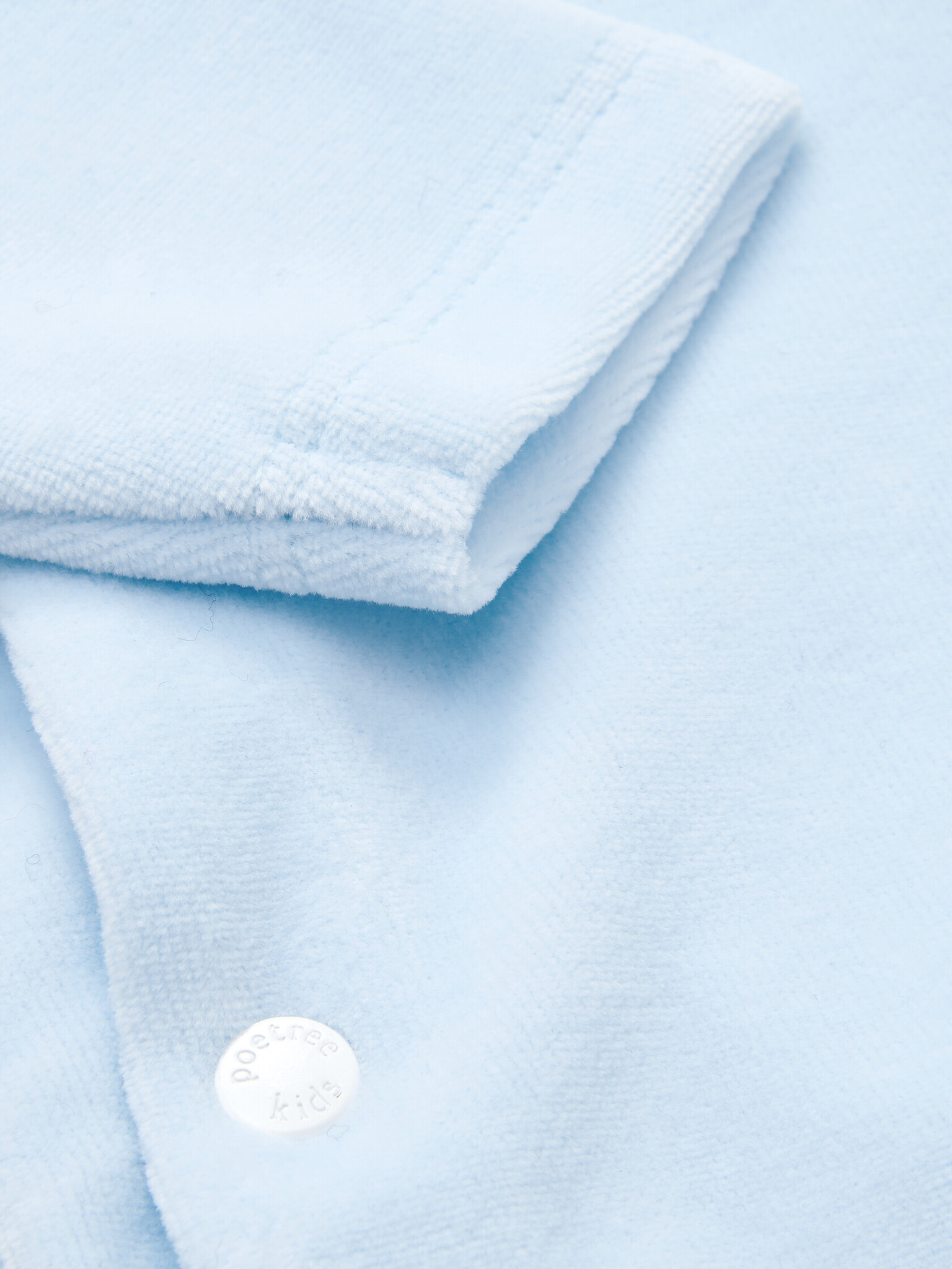 Comfy Velours Baby Set Baby blue-3