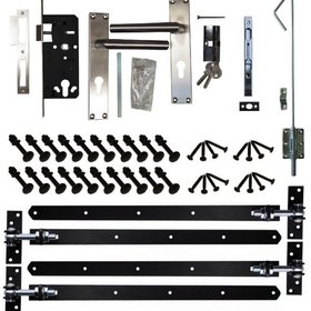 Beslagset dubbele deur