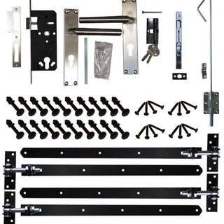 Beslagset dubbele deur