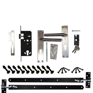 Beslagset enkele deur