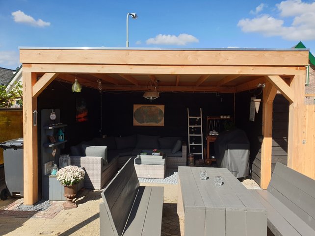 Overkapping - 400x400cm Overkapping - 400x400cm