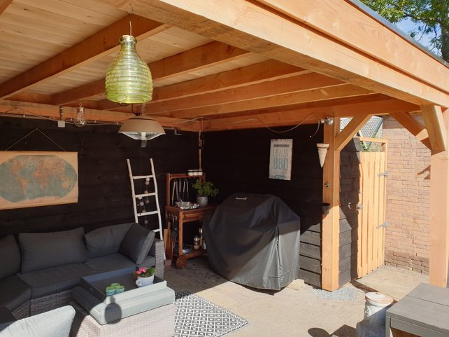 Overkapping - 400x400cm Overkapping - 400x400cm