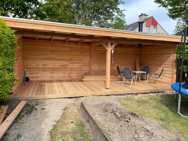 Overkapping - 830x320cm