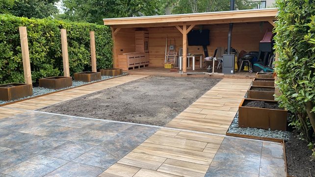 Overkapping - 830x320cm