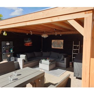 Overkapping - 400x400cm