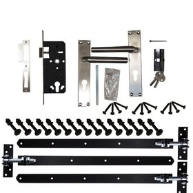 Beslagset enkele deur XL