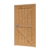 Douglas opgeklampte deur enkel 106x202cm excl h&s