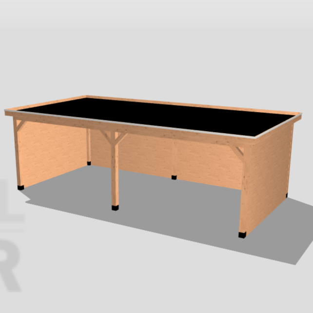 Overkapping - 830x320cm