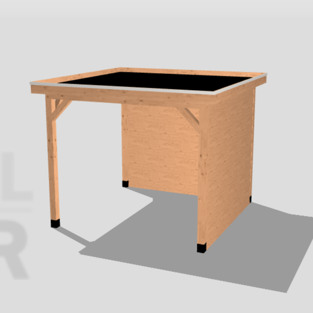 Overkapping  - 300x300cm