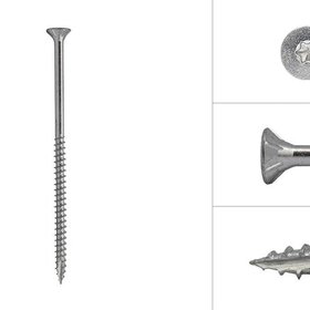 Spaanplaatschroeven 6 x 120 mm (100 stuks)