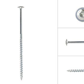 Tellerkopschroeven 6 x 160 mm (per stuk)