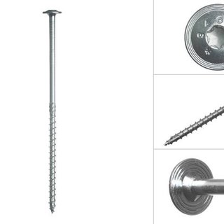 Tellerkopschroeven 8 x 200 mm (per stuk)