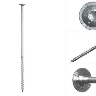 Tellerkopschroeven 8 x 260 mm (per stuk)