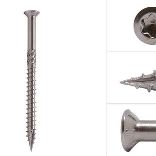 RVS Tuinschroeven 5 x 70 mm (100 stuks)