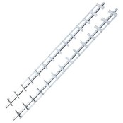 Flex Fence Draaibare Lamellen RVS 165 cm - 2 stuks